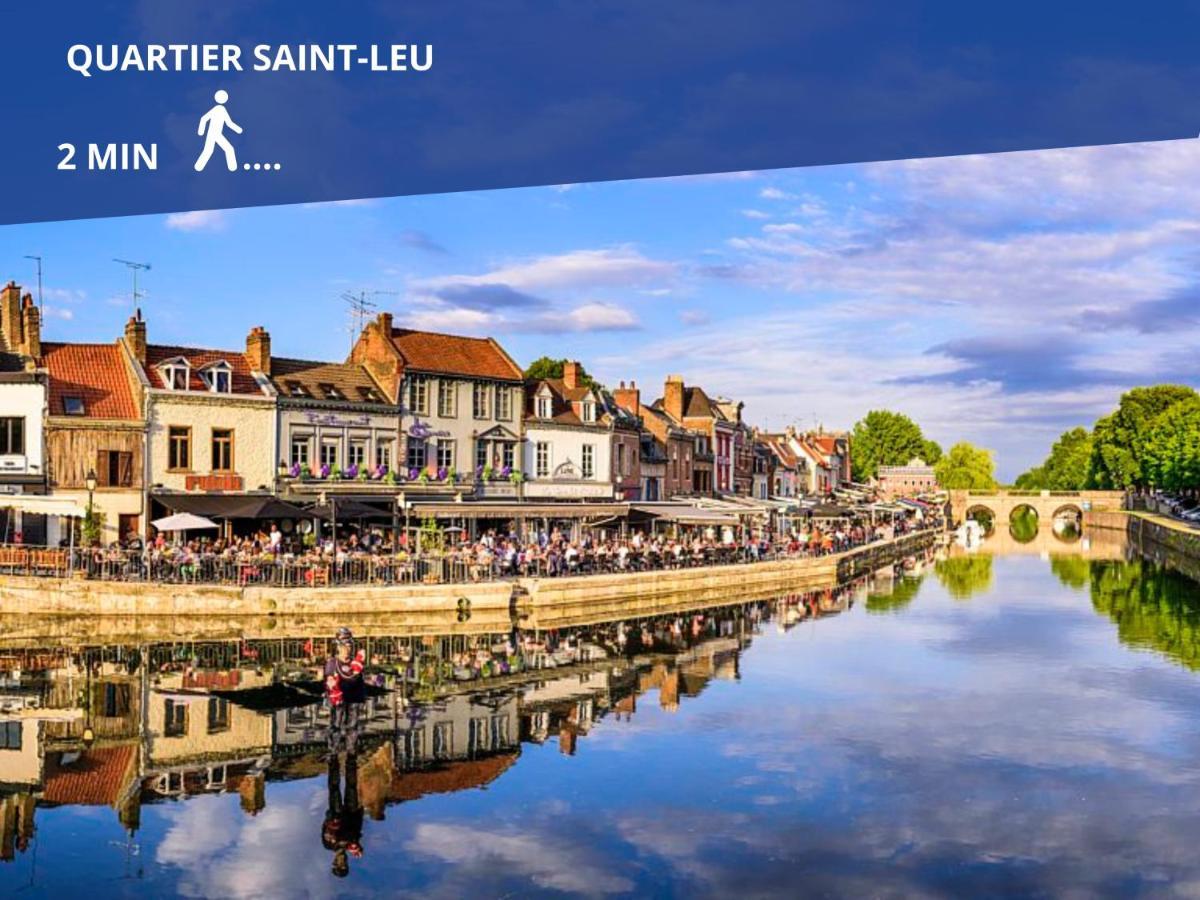 Spa Sous Les Etoiles - Cinema - Netflix - Parking - Gare Amiens Exterior foto